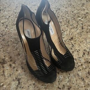 Jimmy Choo shade t-strap heels